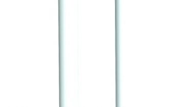 Opklapbare toiletbeugel - gecoat staal 60 cm