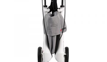 TOPRO Pegasus carbon rollator lichtgewicht en premium Staalblauw, excl. rugsteun