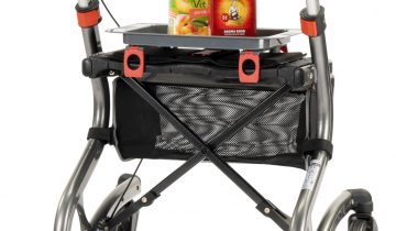 MultiMotion  Trollimaster RG70 rollator low donkergrijs Zithoogte 52 cm - donker grijs