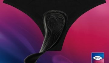 Tena Silhouette Incontinentiepads Normal Zwart - 1 pak van 26 stuks