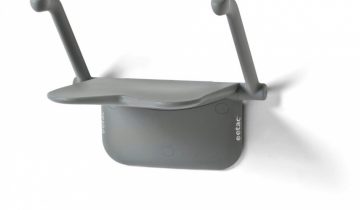 Etac Relax Douchezitje - Opklapbaar - met Armsteunen - Breedte 40 cm - tot 125 kg
