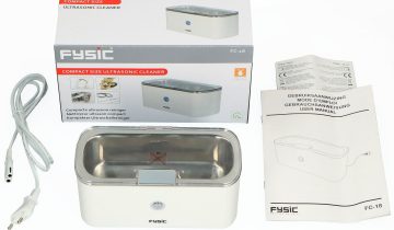 Fysic FC-18 - Mini Ultrasoon Reiniger - Reinigingsapparaat voor brillen