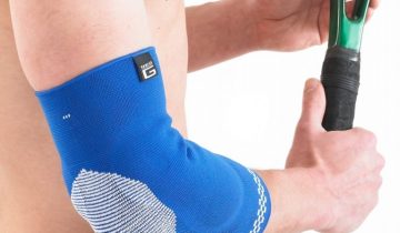 Airflow Plus elleboog support met siliconen kussens - large - Neo G