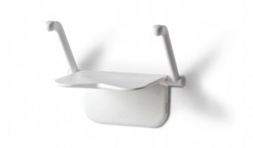 Etac Relax Douchezitje - Opklapbaar - met Armsteunen - Breedte 40 cm - tot 125 kg