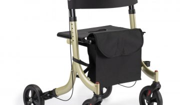 MultiMotion Light lichtgewicht rollator voor binnen en buiten Champagne
