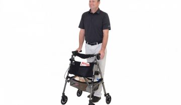 Fold N Go Rollator antraciet compact en licht