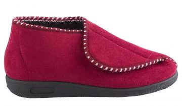 MSF Senioren Pantoffel Dames - Rood - Hoog Model - Maat 36