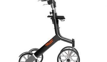 TrustCare Let’s Go Indoor binnenrollator zilver