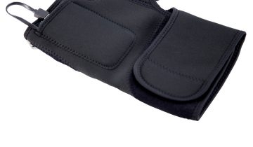 Fysic FHP-180L Warmtebandage knie links - Warmte pad voor de linkerknie - Zwart