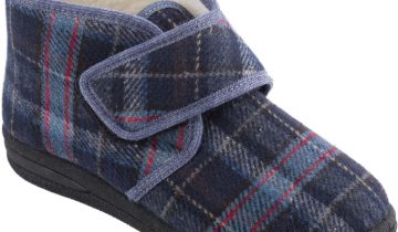 MSF pantoffel - geruit hoog model maat 39 - Verbandpantoffel