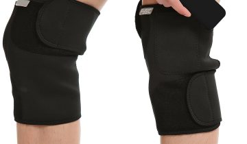 Fysic FHP-180L Warmtebandage knie links - Warmte pad voor de linkerknie - Zwart
