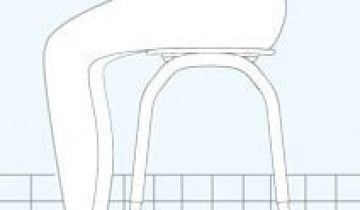 Let's Shower compacte douchekruk Zwart