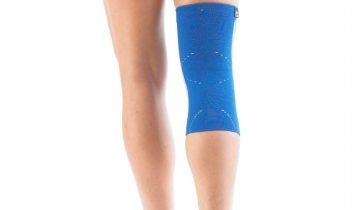 Airflow Plus stabiliserende knie support met siliconen patella kussen - medium - Neo G