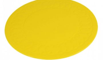 Anti-slip matten rond - 14 cm blauw - Able2