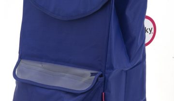 Shopper Deluxe met verstelbaar handvat Blauw