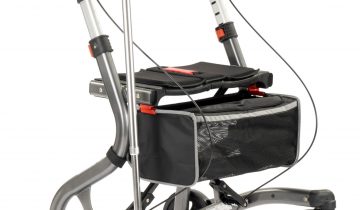 MultiMotion  Trollimaster RG70 rollator low donkergrijs Zithoogte 52 cm - donker grijs