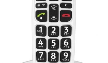 Doro PhoneEasy 100W - Single DECT telefoon - Zwart