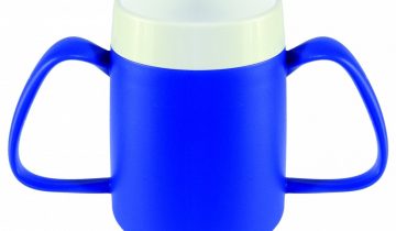 Conische ergobeker - Blauw - Ornamin