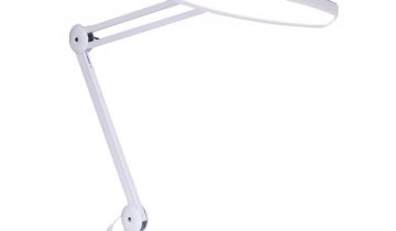 SBR Deluxe - Daglichtlamp Bureaulamp LED - Dimbaar - 3 lichtkleuren – met tafelklem - Zwart