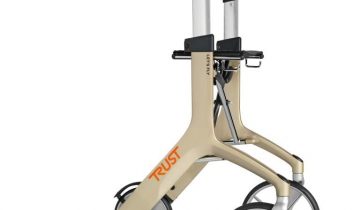 TrustCare Let’s Fly lichtgewicht rollator wit met vering