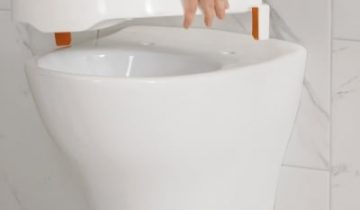 Etac My-Loo - Zachte toiletverhoger 6 cm - Extra zachte zitting - Ouderen