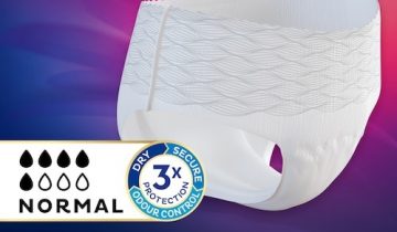 Tena Protective Underwear Women L