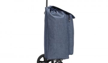 Beagles Shop & Go Boodschappen trolley Opvouwbaar Lichtgewicht 40 Liter Sterk - Donkergrijs