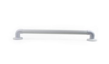 Geribbelde Kunststof Handgreep voor badkamer - 30 cm - Douche Wandbeugel met extra grip