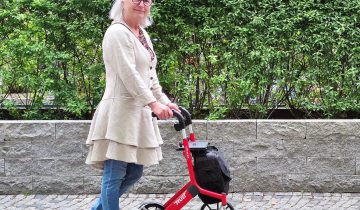 TrustCare Let’s Go Indoor binnenrollator zilver