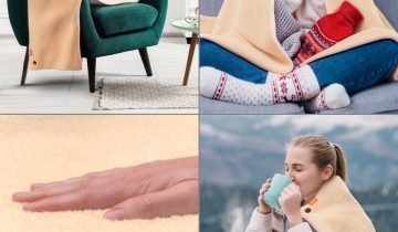 Cozy Jorv warmtedeken / stoelkleed- 10000mah - beige