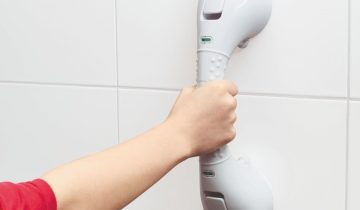 VITILITY Quick Mobile Rail - Wandbeugel - Zuignappen - Toiletbeugel - Wandbeugel badkamer - Handgreep douche