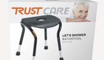 Let's Shower compacte douchekruk Zwart