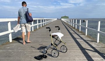 TrustCare Let’s Go Indoor binnenrollator zilver
