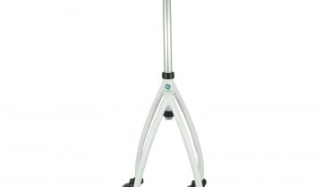 Éénhandige rollator Wheeleo wit